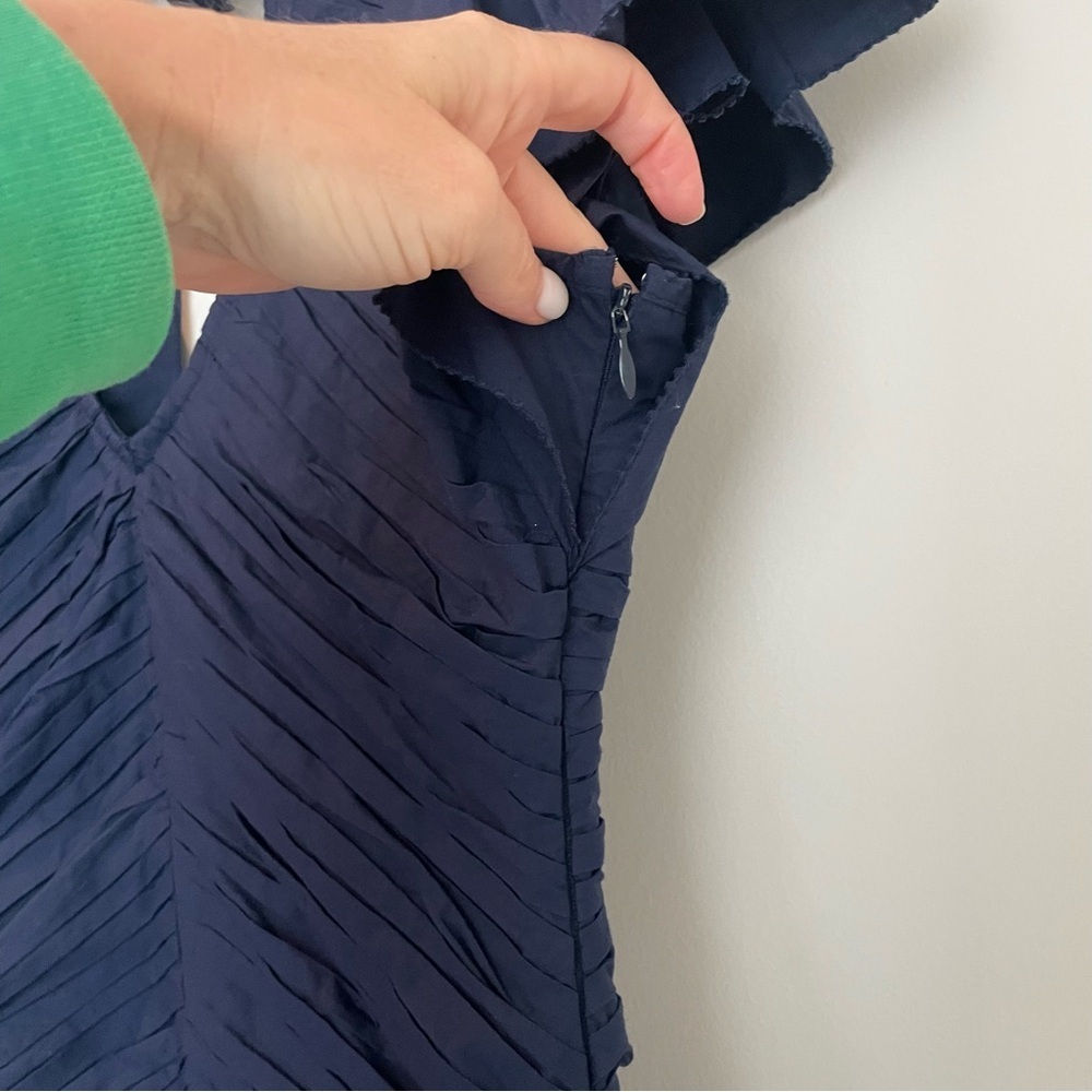 LOVE THE LABEL minette dress in‎ cotton mini preppy V-Neck - Picture 5 of 12